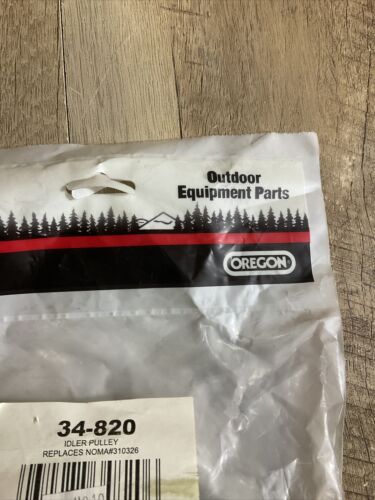 Genuine Oregon Parts 34820 New Idler Pulley 34-820 310326 NOS (6922805674167)